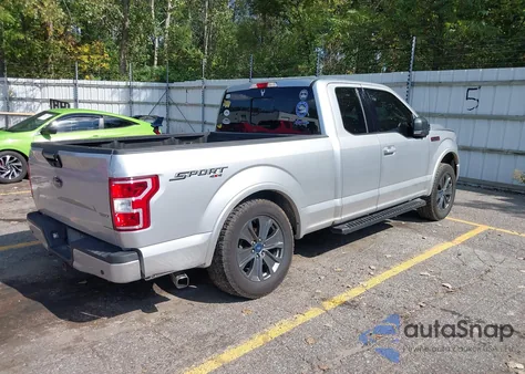 2018 Ford F-150 Xlt из США, поврежденный, VIN 1FTEX1EPXJFE65025